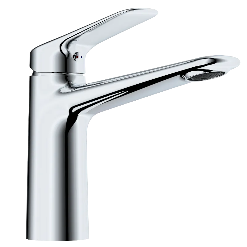 Faucet Besen Loyang Chrome Pemegang Tunggal